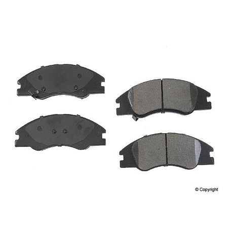 OP PARTS Brake Pad Set, D81074Oc D81074OC